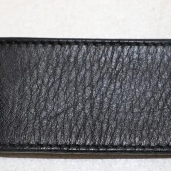 Gucci GG Marmont Leather Belt AP00T Size 95/38 - Black/Gold - Picture 6 of 16